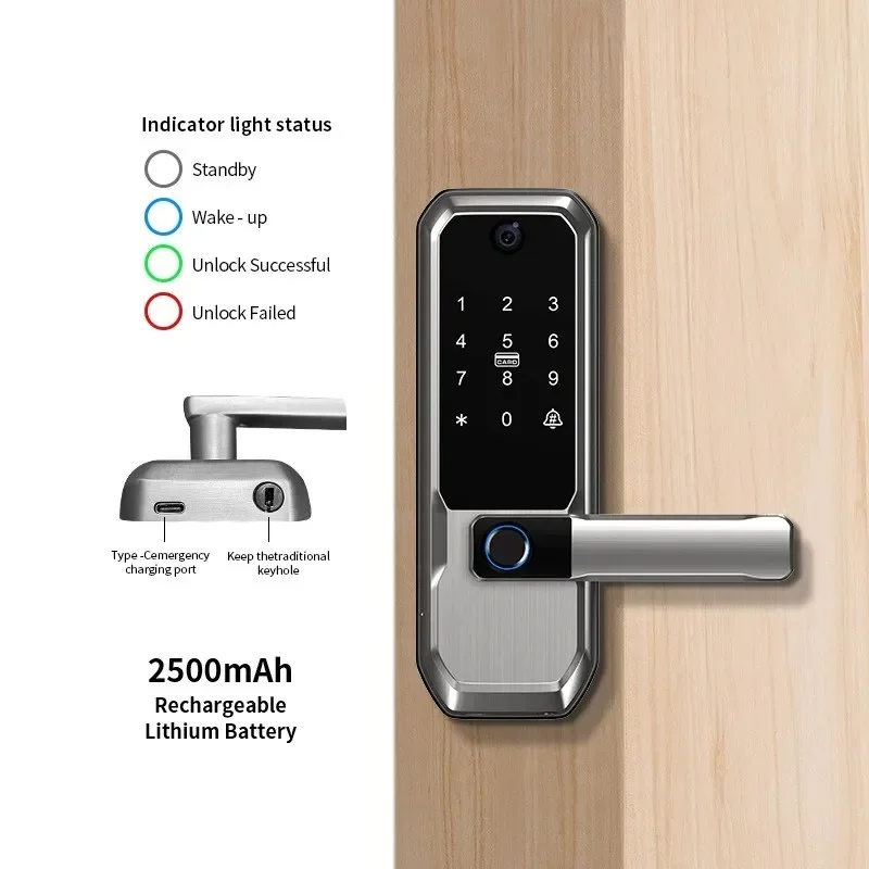 ล็อคประตูอัจฉริยะ Tuya WiFi พร - Smart Home Door Lock บทวิจารณ์และราคา