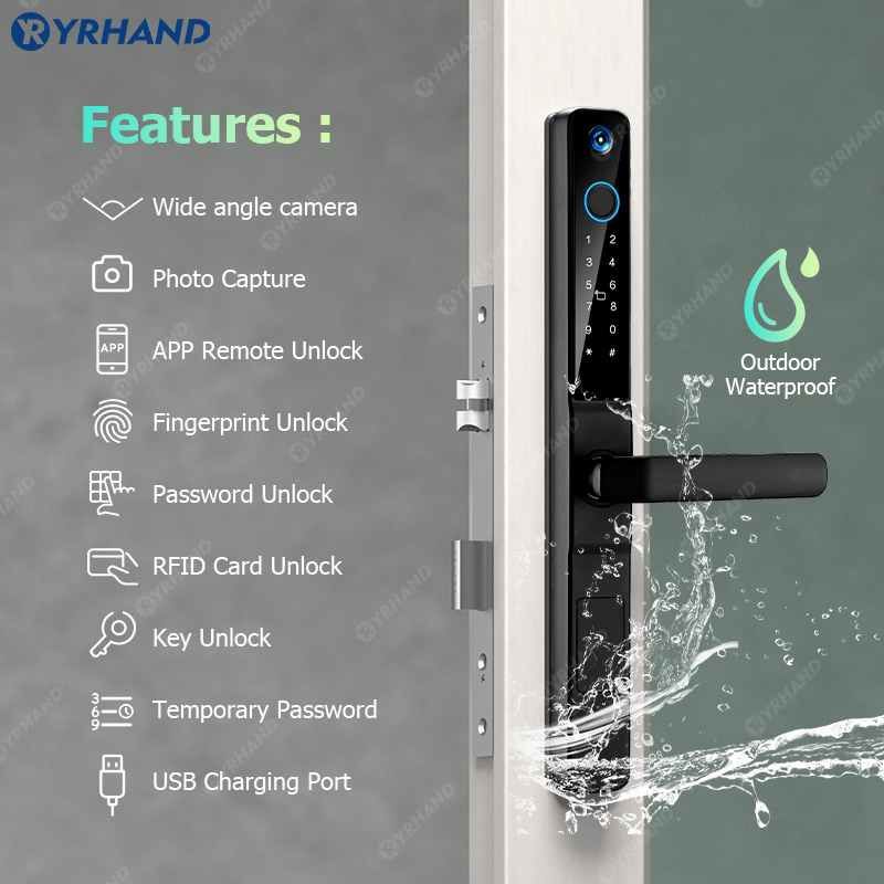 Yrhand IP66ตาแมวตาแมวกันน้ำตาแ - Smart Home Door Lock บทวิจารณ์และราคา