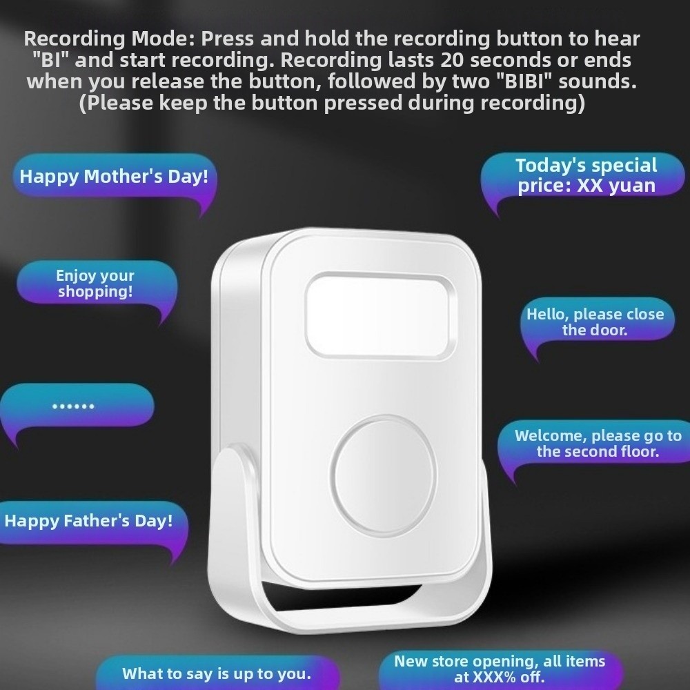 เซ็นเซอร์อินฟราเรดอัจฉริยะสำหร - Wireless Door Sensor บทวิจารณ์และราคา