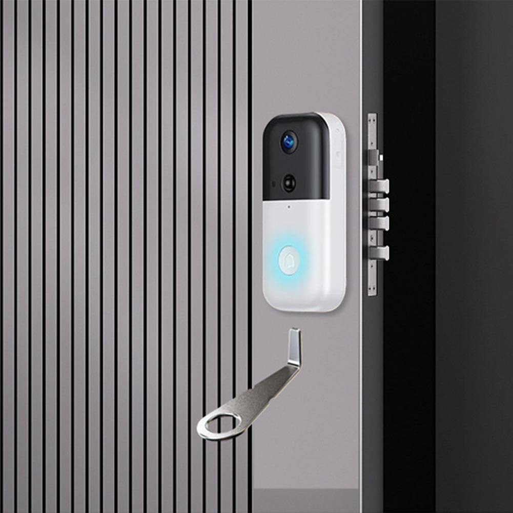 กุญแจวิดีโอดอร์เบลล์สีเงินสำหร - Smart Home Video บทวิจารณ์และราคา