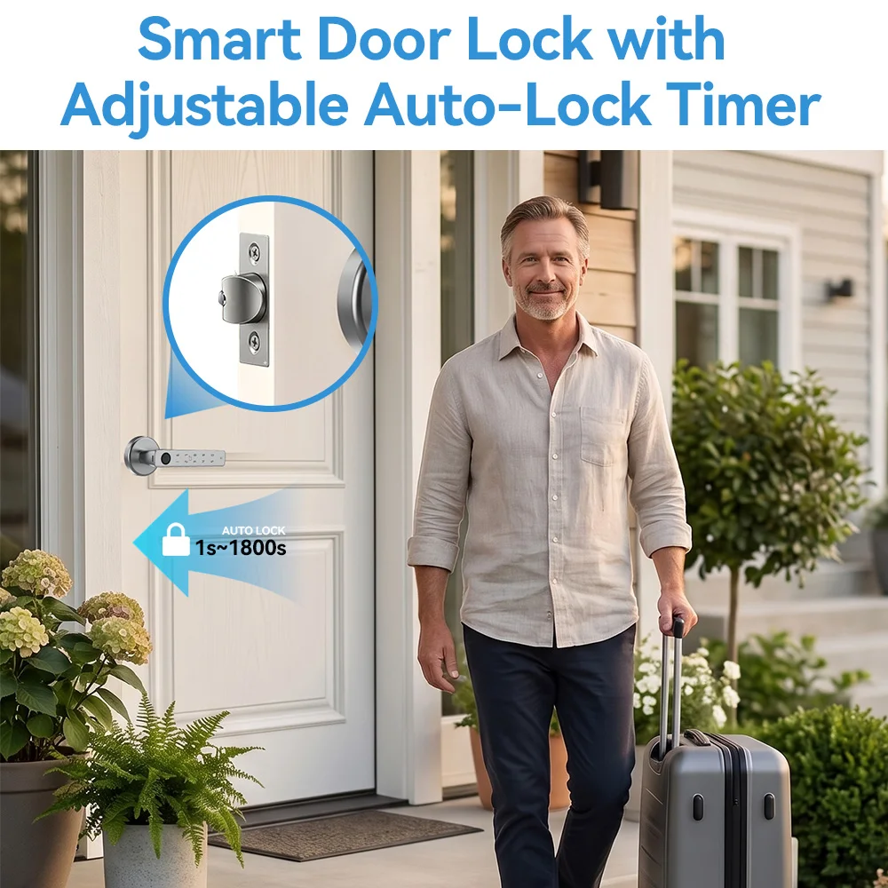 YFK ล็อคประตูอัจฉริยะ Tuya พร้ - Smart Home Door Lock บทวิจารณ์และราคา