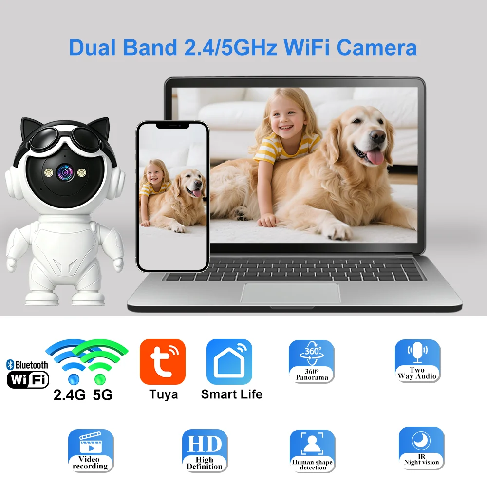 กล้อง IP ไร้สายอัจฉริยะ Tuya ข - Smart Home Camera Ezviz บทวิจารณ์และราคา